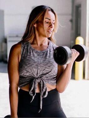Zyia Infinity Tie Front Tank Top SIZE MEDIUM
